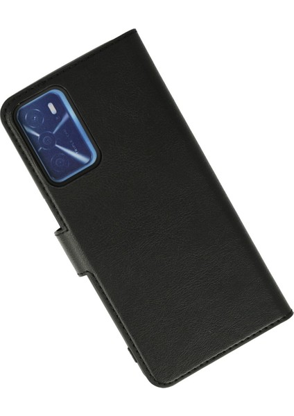Oppo A54 4g Kılıf Kapaklı Cüzdan Standlı Deri - Siyah modelleri
