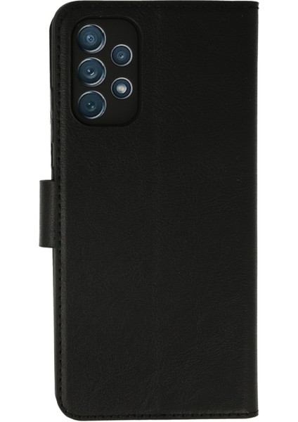 Samsung Galaxy A32 Kılıf Kapaklı Cüzdan Standlı Deri - Siyah