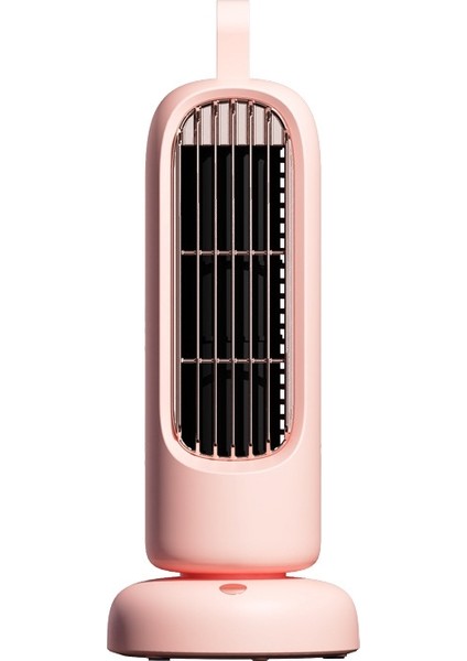 USB Girişli Mini Retro Fan - Pembe (Yurt Dışından)