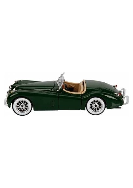 Bburago Burago 1/24 Ölçek 1951 Jaguar Xk 120 Roadster Klasik Model Araba Koyu Yeşil fırsatları