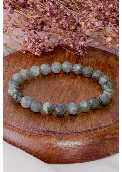 Labradorit Taşı Doğal Taş Bileklik