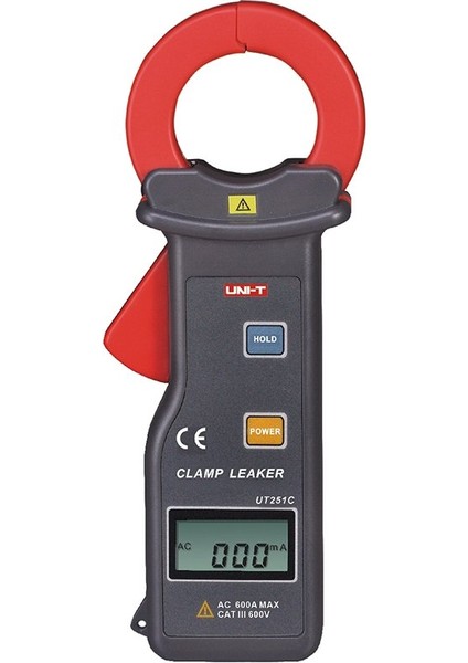 Ut 251C Yüksek Hassas Kaçak Akım Pensampermetre