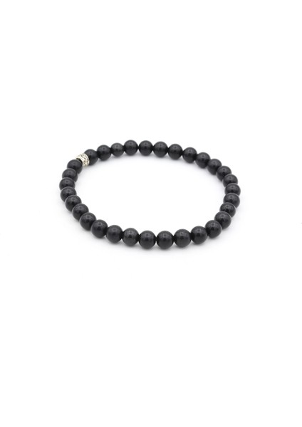 Hakiki Doğal Şungit Taşı Bileklik 1.kalite 004 Shungite