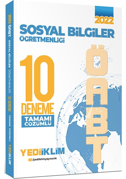 ÖABT 2022 Sosyal Bilgiler Öğretmenliği Tamamı Çözümlü 10 Deneme
