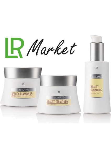 Zeitgard Beauty Diamonds Set / Gündüz Kremi & Gece Kremi & Göz Kremi