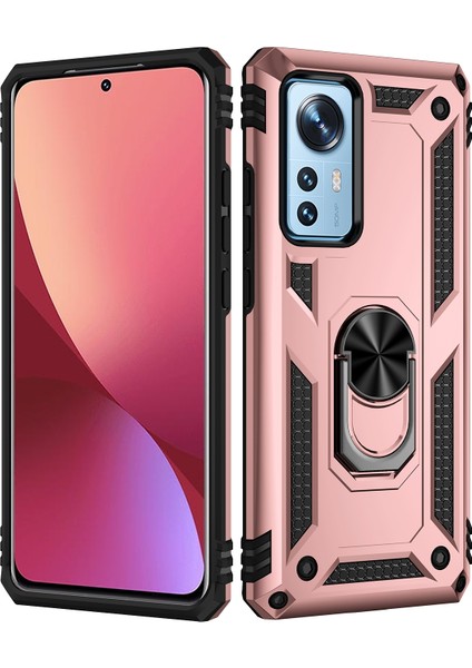 Xiaomi Mi 12 Için Darbeye Tpu + Pc Kılıfı Gül Altın (Yurt Dışından) fiyatları