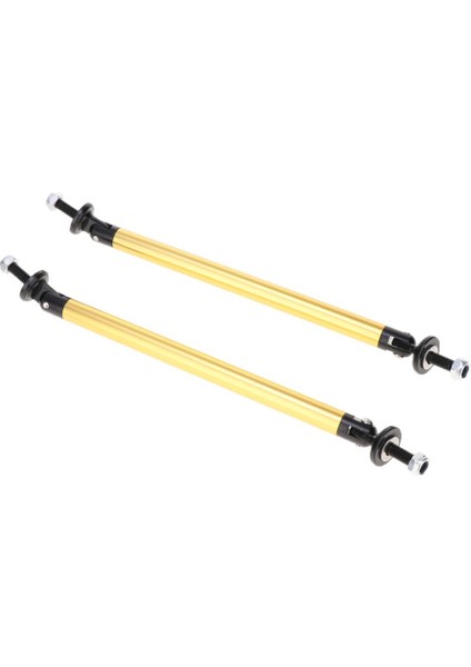Splitter Çubuk Strut Kravat Bar Destek Çubuklar Tampon Dudak Difüzör En 150MM Altın (Yurt Dışından)