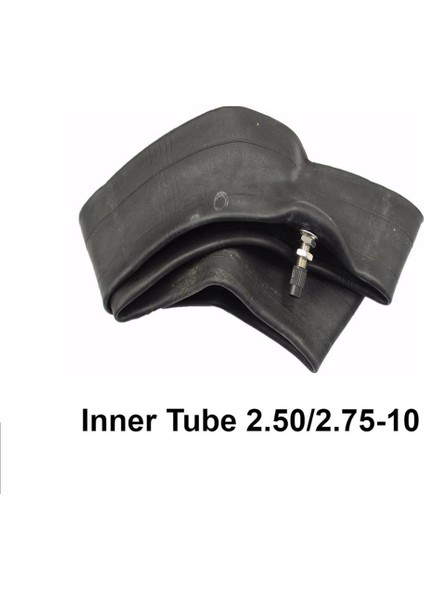 2 Adet Motosiklet Iç Tüp 10 '' 10 Inç Tekerlek Jant 2.75 / 2.50-10 (Yurt Dışından)