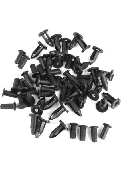 30 Adet Naylon Perçine Push Perçinler Için Tutucu Klipler Araba Tampon Çamurluk 8mm Delik B27 (Yurt Dışından)