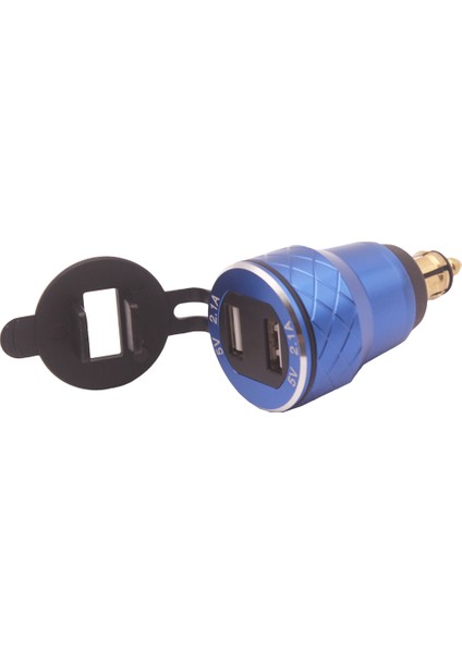 Dın In Day USB Motosiklet Şarj Soket Mavi Bmw F800 F650 F700 R1200GS Için Mavi (Yurt Dışından) fırsatları