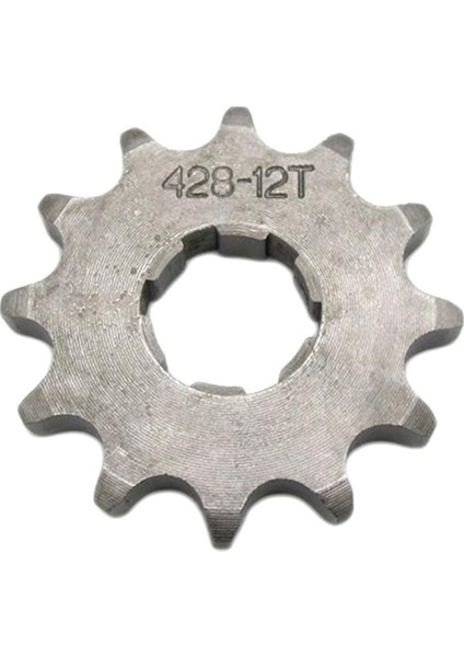 12T 428 Zincir / Pitch Ön Zincire Cog Pit / Trail / Dirt Bike Atv Quad 20MM (Yurt Dışından)