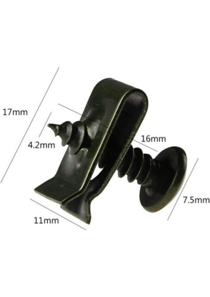 Demir Vida Perçin Halı Çamur Klipler Fastener Tutucu Motosiklet Için (Yurt Dışından) indirimleri