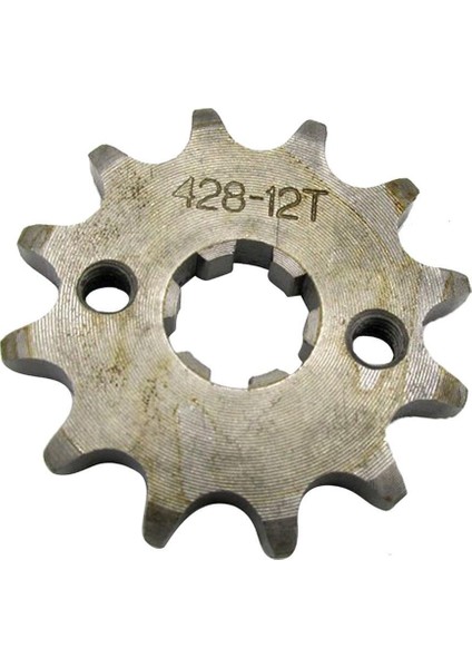 12 T Dişler 17MM 428 Çukur Quad Dirt Bike Için Zincir Ön Zincir Dişli Dişli Dişli Cog (Yurt Dışından)