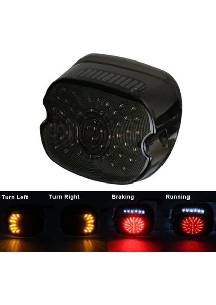 LED Kuyruk Işık Fren Göstergesi Harley Glide Sportster Için Fit (Yurt Dışından) modelleri