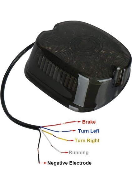 LED Kuyruk Işık Fren Göstergesi Harley Glide Sportster Için Fit (Yurt Dışından) indirimleri