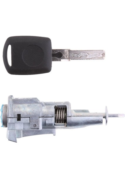 Araba Otomatik Ön (Sürücü Tarafı) Volkswagen Skoda Için Kapı Kilidi Silindir + Anahtarı (Yurt Dışından)