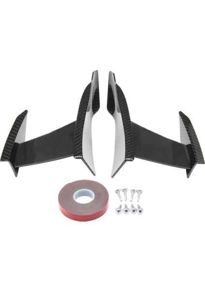 1 Pair Ön Dudak Splitter Yüzgeçleri Vücut Spoiler Bmw 3 Serisi F80 M3 15-19 Için Uyar (Yurt Dışından)