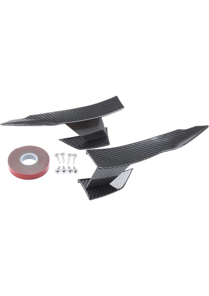 1 Pair Ön Dudak Splitter Yüzgeçleri Vücut Spoiler Bmw 3 Serisi F80 M3 15-19 Için Uyar (Yurt Dışından)