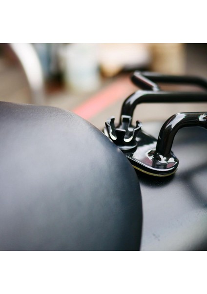 Motosiklet 1/4 "taç Tarzı Alüminyum Koltuk Vida Cıvataları Için Harleys Siyah 02 (Yurt Dışından) modelleri