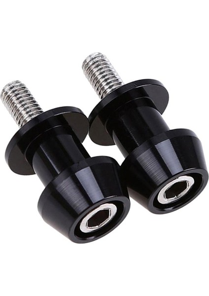 2x Siyah Cnc Motosiklet Swingarm Makaralar Bmw S1000RR 2009-2014 8mm Siyah Için Sliders (Yurt Dışından)