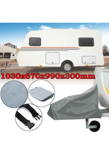 Evrensel Karavan Çekme Hitch Kapak Su Geçirmez ve Nefes Alabilen Römork Kapağı (Yurt Dışından)