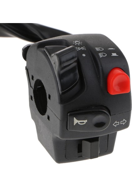 Motosiklet Evrensel 7/8 "gidon Horn / Sinyal Işıkları Kontrol Anahtarı Assy (Yurt Dışından) fiyatları