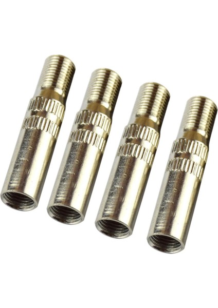 4 Adet Araba Araç Bisikleti Motosiklet Bakır Lastik Lastik Vana Uzatma Kapaklar 39MM (Yurt Dışından)