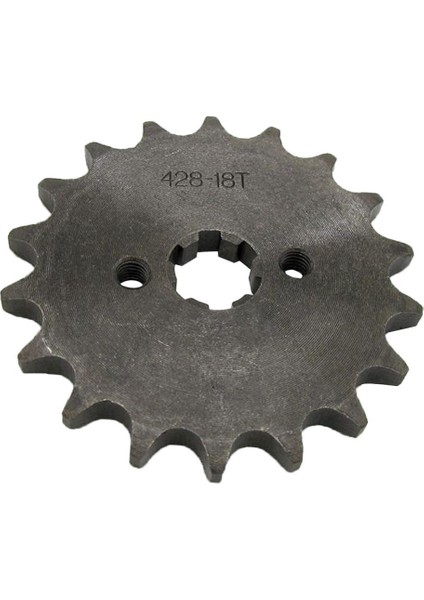 18 T Dişler 17MM 428 Zincir Ön Zincir Dişli Dişli Dişli Çukur Dörtlü Kir Bisiklet Için (Yurt Dışından)