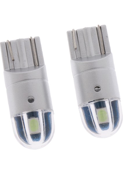 2 Parça Araba T10 Smd Gümrükleme Numarası Plaka Lambası Için LED Işık Ampul Buz Mavisi (Yurt Dışından)
