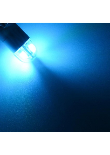 2 Parça Araba T10 Smd Gümrükleme Numarası Plaka Lambası Için LED Işık Ampul Buz Mavisi (Yurt Dışından) fırsatları