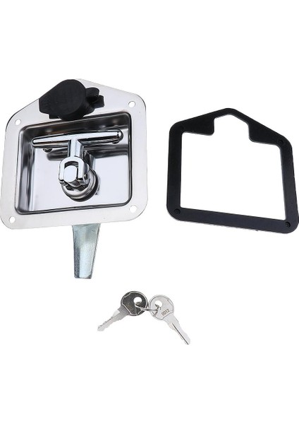 Katlanır Paslanmaz Çelik T Kolu Alet Kutusu Kilidi 2 Tuşlu Kamyon (Yurt Dışından) fırsatları