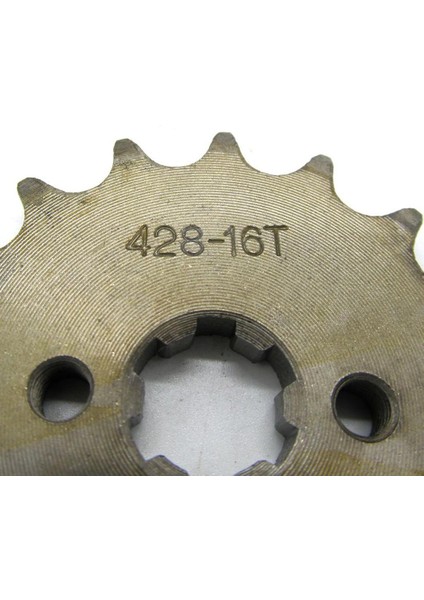 16T 428 Zincir / Pitch Ön Zincir Cog Pit / Trail / Dirt Bike Atv Quad 17MM (Yurt Dışından)