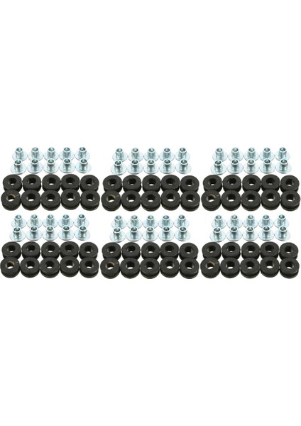 Suzuki Için Honda Yamaha Için 60 Motosiklet Kauçuk Grommets Kiti Set (Yurt Dışından)