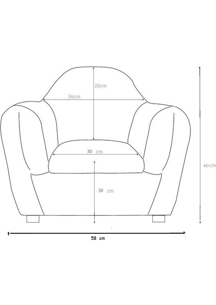 Mihenk Isme Özel Çocuk Koltuğu Bebek Odası Bej Koltuk fiyatları