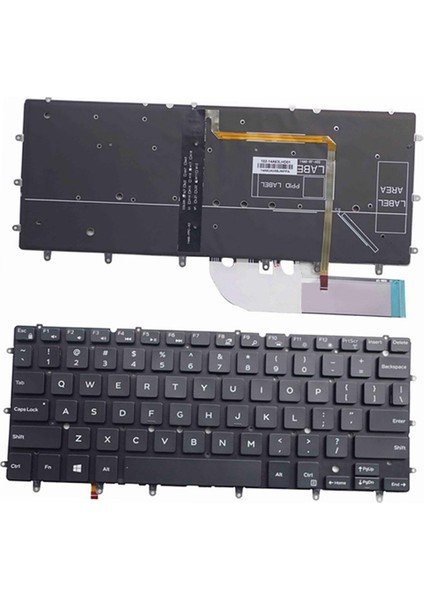 Arkadan Aydınlatmalı Klavye Dell Xps Için Yeni Yerler 13 9343 9350 9360 Pc Bilgisayarlar (Yurt Dışından) fırsatları