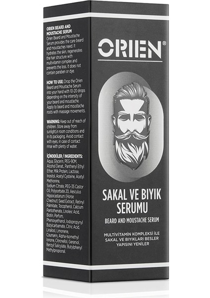 Sakal ve Bıyık Serumu 50 ml