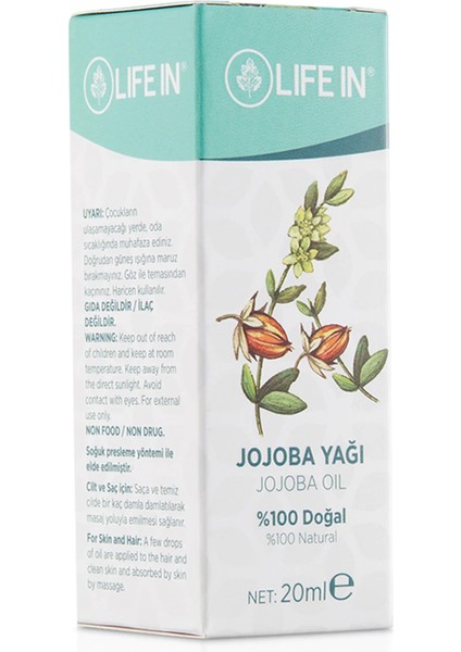 Jojoba Yağı 20 ml