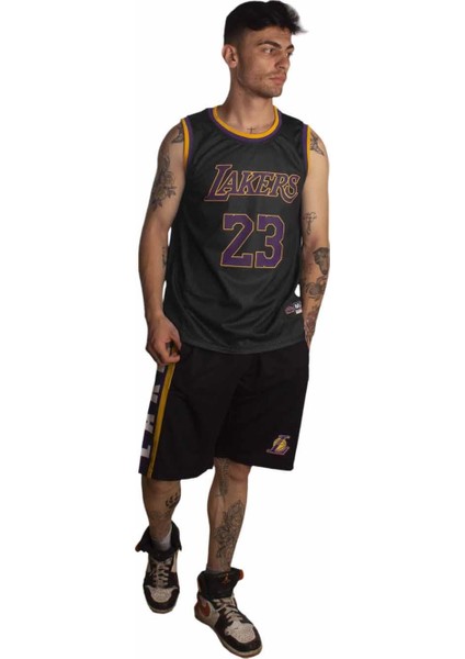 Los Angeles Lakers 23 Lebron James Basketbol Forma