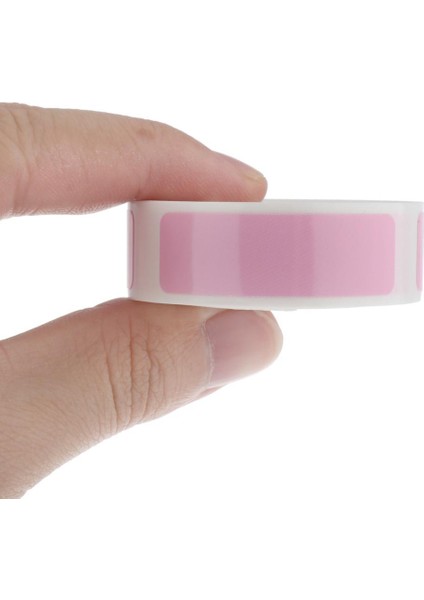 5 Rulo Taşınabilir Termal Etiket Yazıcı Çizilmeye Dayanıklı Adres Sticker Pembe 12X40MM (Yurt Dışından) fırsatları