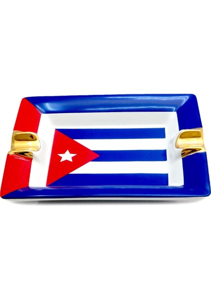 Cuban Flag Seramik Puro Küllüğü 2li