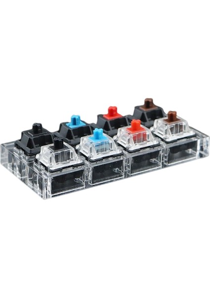 Anahtar Anahtarı Test Cihazı Akrilik Taban Custom Dıy Klavye Klavye Kiraz + 8keys Için Mekanik (Yurt Dışından)