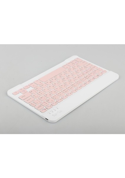 Bluetooth 5.1 Windows Için Taşınabilir Klavye Japonca, Ios, Android Laptop Pembe (Yurt Dışından)