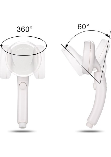 Puluz Hd-1010 Abs Otomatik Basınçlandırma Su Tasarruflu Duş Beyaz (Yurt Dışından) fiyatları