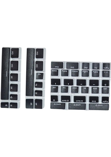 Puding Anahtar Kapaklar Set Logitech 75 84 980 680 Siyah Için Özel Düzen Set (Yurt Dışından)