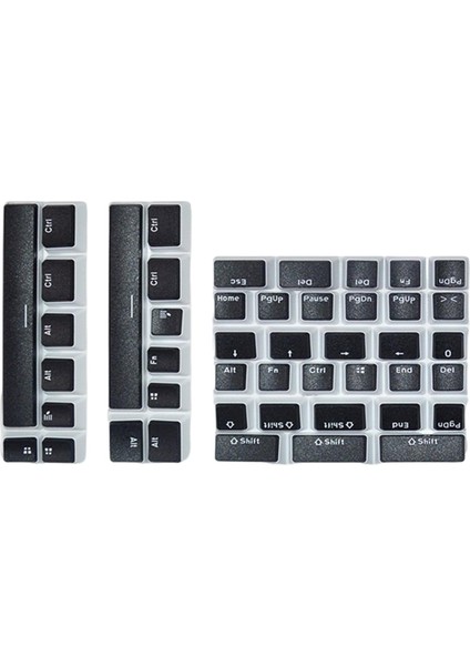 Puding Anahtar Kapaklar Set Logitech 75 84 980 680 Siyah Için Özel Düzen Set (Yurt Dışından)