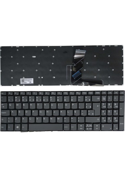 Br Dizüstü Dizüstü Klavye Lenovo Ideapad 320-15 320-15ISK 320-15ABR (Yurt Dışından) modelleri