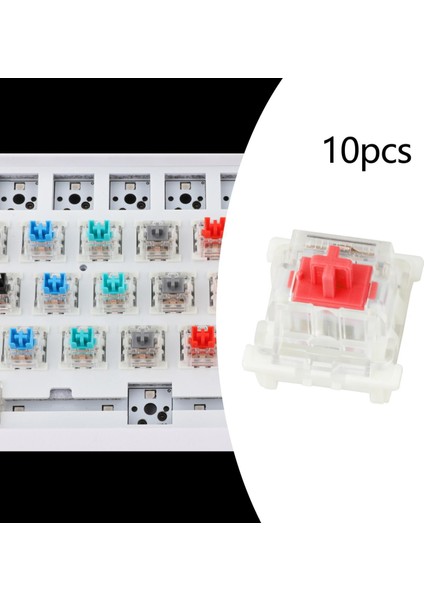 3pin Mekanik Klavye Anahtarları Rgb LED Smd Oyun Klavye Acemi Kırmızı Için (Yurt Dışından)
