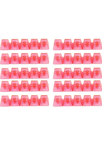 R4 1u Şeffaf Keycap Oem Profil Renk Keycap Set Mekanik Mekanik 100 Tuşlar Pembe (Yurt Dışından)