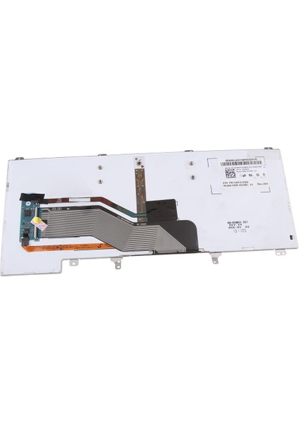 Arkadan Aydınlatmalı Abd Düzeni Klavye Dell Latitude E6420 E6430 E6440 E6220 E6230 (Yurt Dışından)