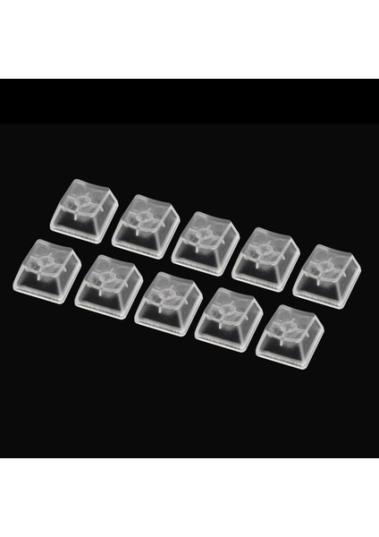 10 Adet Dıy Temizle Keycaps Değiştirme Abs Için Kiraz R4 Anahtarı Test Cihazı (Yurt Dışından)